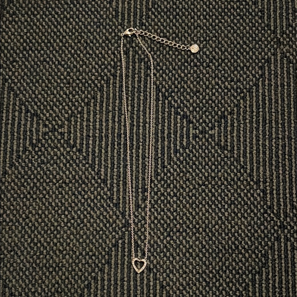 Silver Heart Pendant Necklace